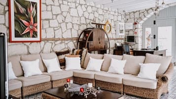 Sala de estar en el lobby