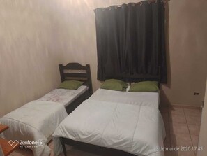 Free WiFi, bed sheets