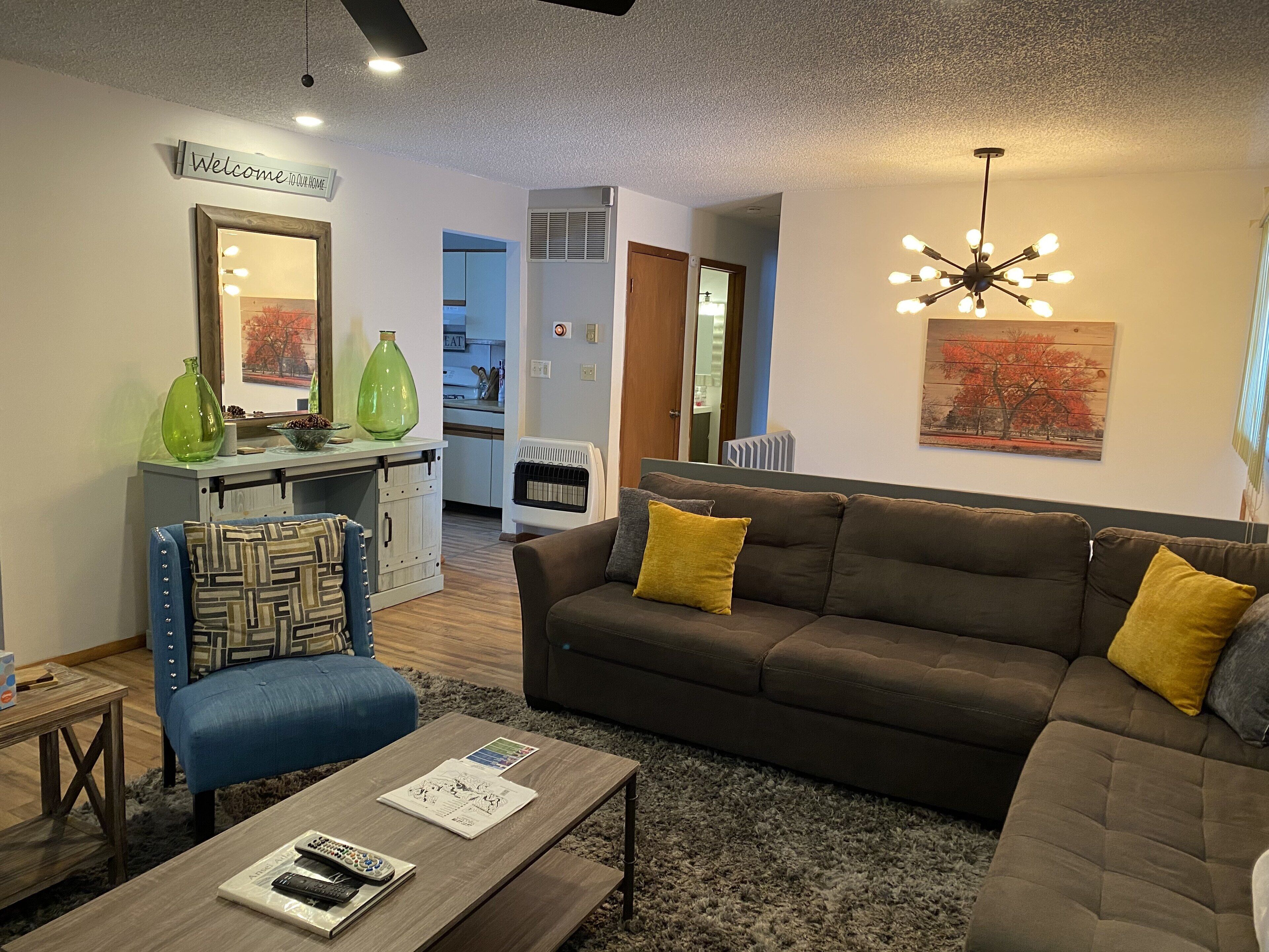 Smart TV, chimenea, Netflix y servicios de streaming 