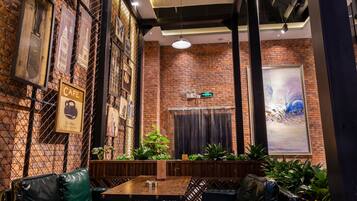 Sala de estar en el lobby