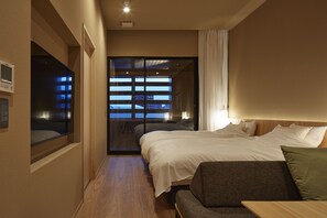 1 bedroom, desk, free WiFi, bed sheets - Katsuragi Koto no Niwa (Matsuyama)