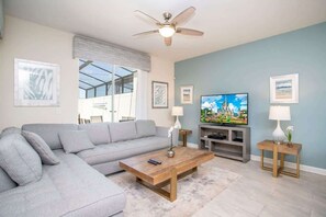 TV, DVD player, stereo, offices