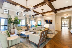 TV, books - Modern Home at Solara Resort (Kissimmee)