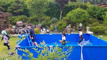 Seasonal outdoor pool