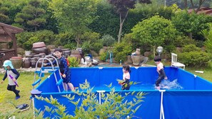 Seasonal outdoor pool