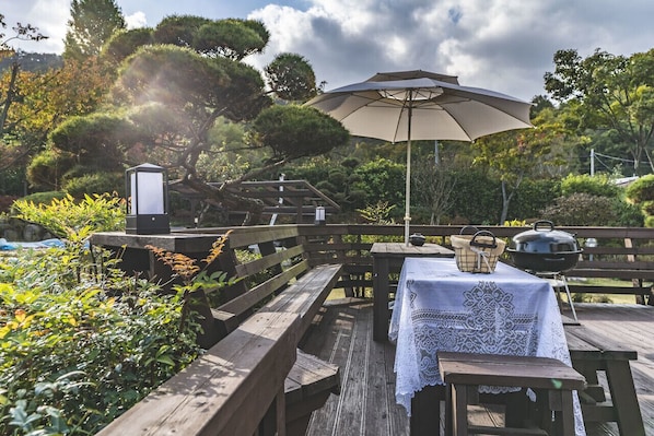 Área de parrillas y picnic