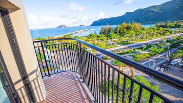 Dobbeltrom – superior, utsikt mot bukt | Utsikt fra balkong