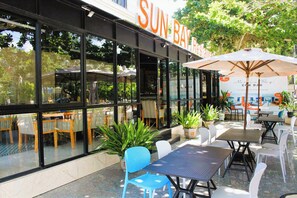 Façade de l’hébergement