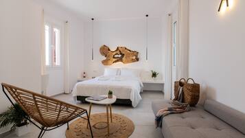 Chambre Deluxe | Literie de qualité supérieure, couette en duvet d'oie