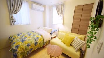 Apartment, 1 Bedroom (102) | 1 bedroom, iron/ironing board, free WiFi
