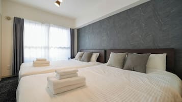 Family Apartment, Non Smoking (601) | 2 bedrooms, iron/ironing board, free WiFi, bed sheets