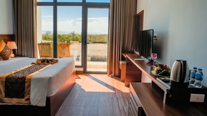 Superior Double Room Single Use, 1 Bedroom, Garden View | View from room - Ivory Hotel - Phu Yen (Tuy Hoa)