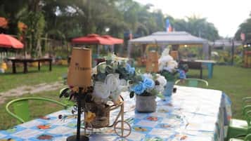 Udendørs banketområde