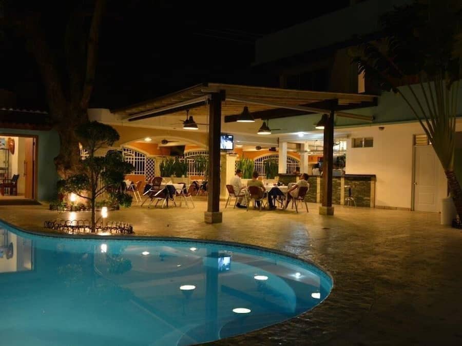 Uitzicht vanuit accommodatie