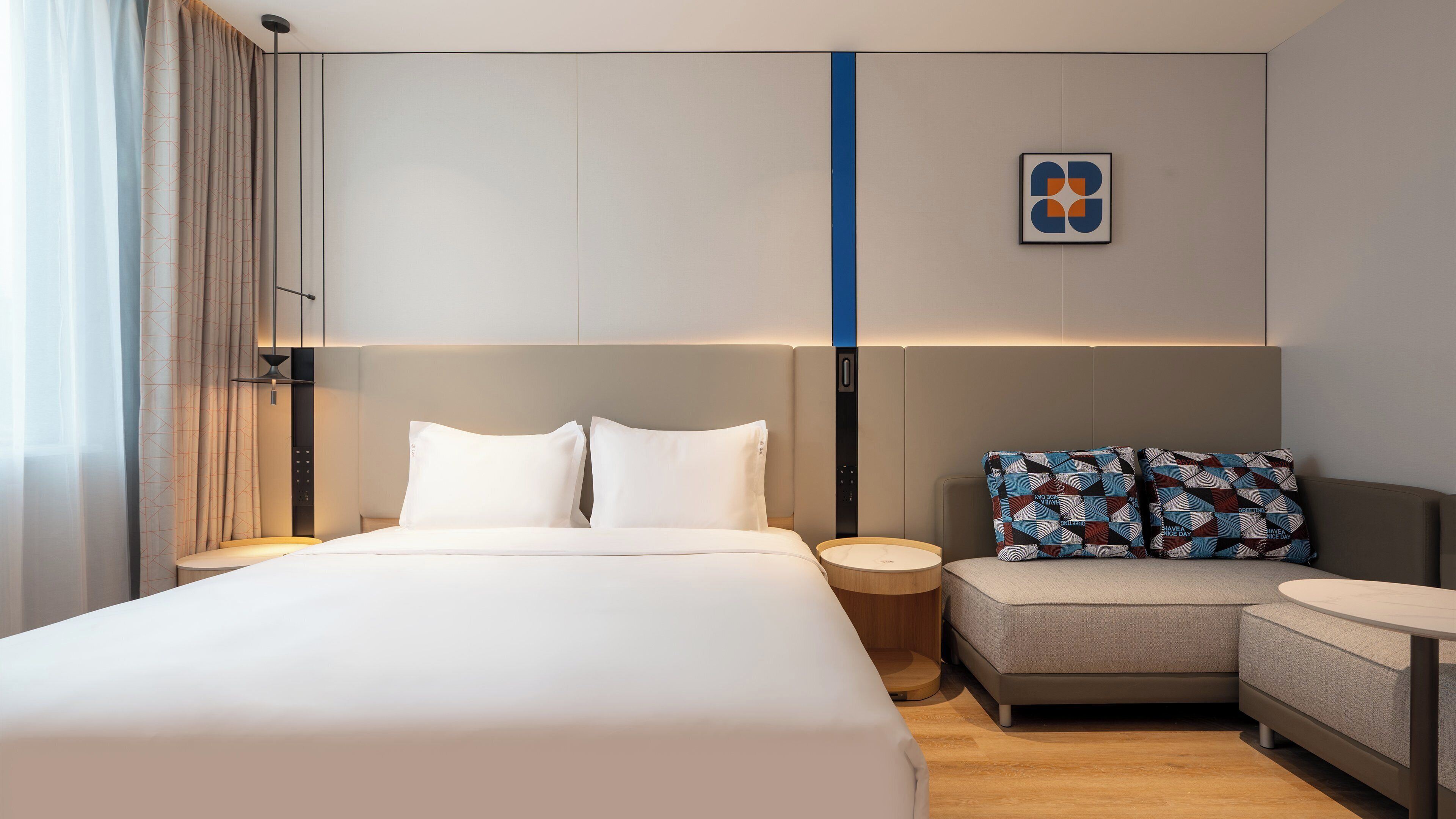 Ropa de cama de alta calidad, cubrecamas y escritorio 