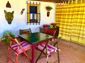 Outdoor dining - Monte Alentejano T5 Private Pool (Portalegre)