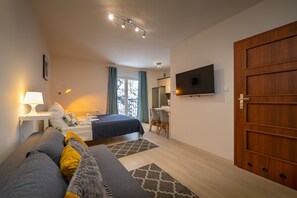 Comfort Studio Suite | Iron/ironing board, free WiFi, bed sheets - RentPlanet - Apartamenty Grabskiego (Szklarska Poreba)