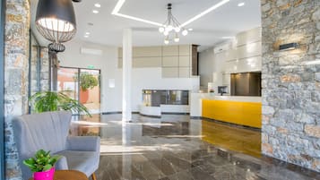 Sala de estar en el lobby