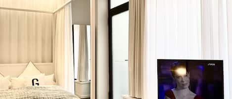 1 室のベッドルーム、アイロン / アイロン台、WiFi、ベッドシーツ