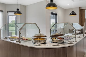 Gratis frukostbuffé varje dag 