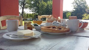Kontinental frokost er inkludert hver dag