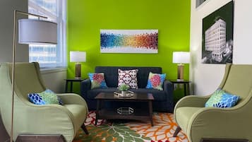 Smart TV, video library, offices, printers