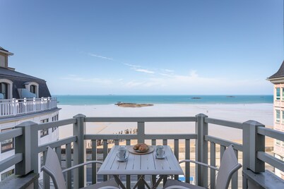 Le Grand Sillon 3* - Appartement 40 m² vue mer plage du Sillon