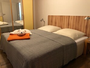 1 makuuhuone, silitysrauta/-lauta, ilmainen Wi-Fi, vuodevaatteet