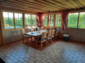 Dining - Holiday home on Lake Algunnen with whirlpool bath (Rörvik)
