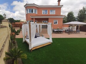 Terrace/patio - Stunning all year-round beach house (5 min to beach) (Benalmádena)