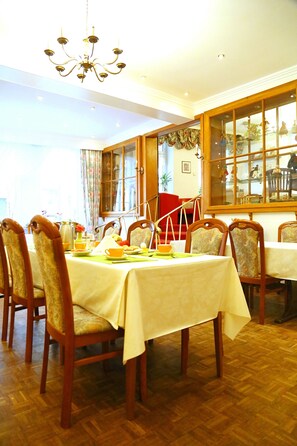 Daily buffet breakfast (EUR 12 per person)