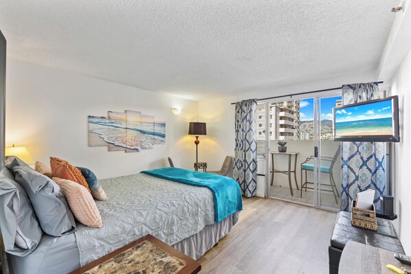 1 多间卧室、熨斗/熨衣板、免费 WiFi、床单