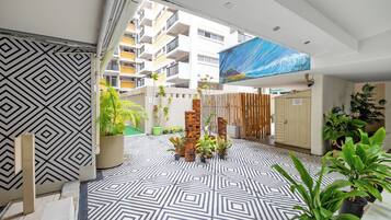 Enceinte de l’hébergement