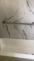 Bañera, toallas