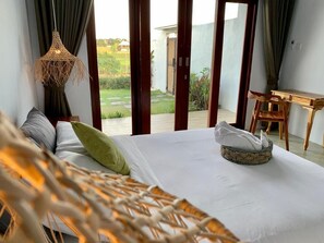 1 غرفة نوم ومكتب وواي فاي