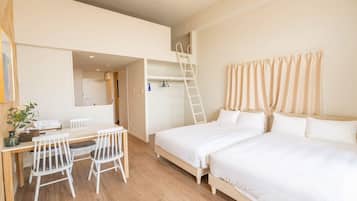 Free WiFi, bed sheets
