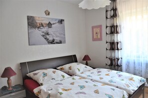 2 slaapkamers, gratis wifi, beddengoed