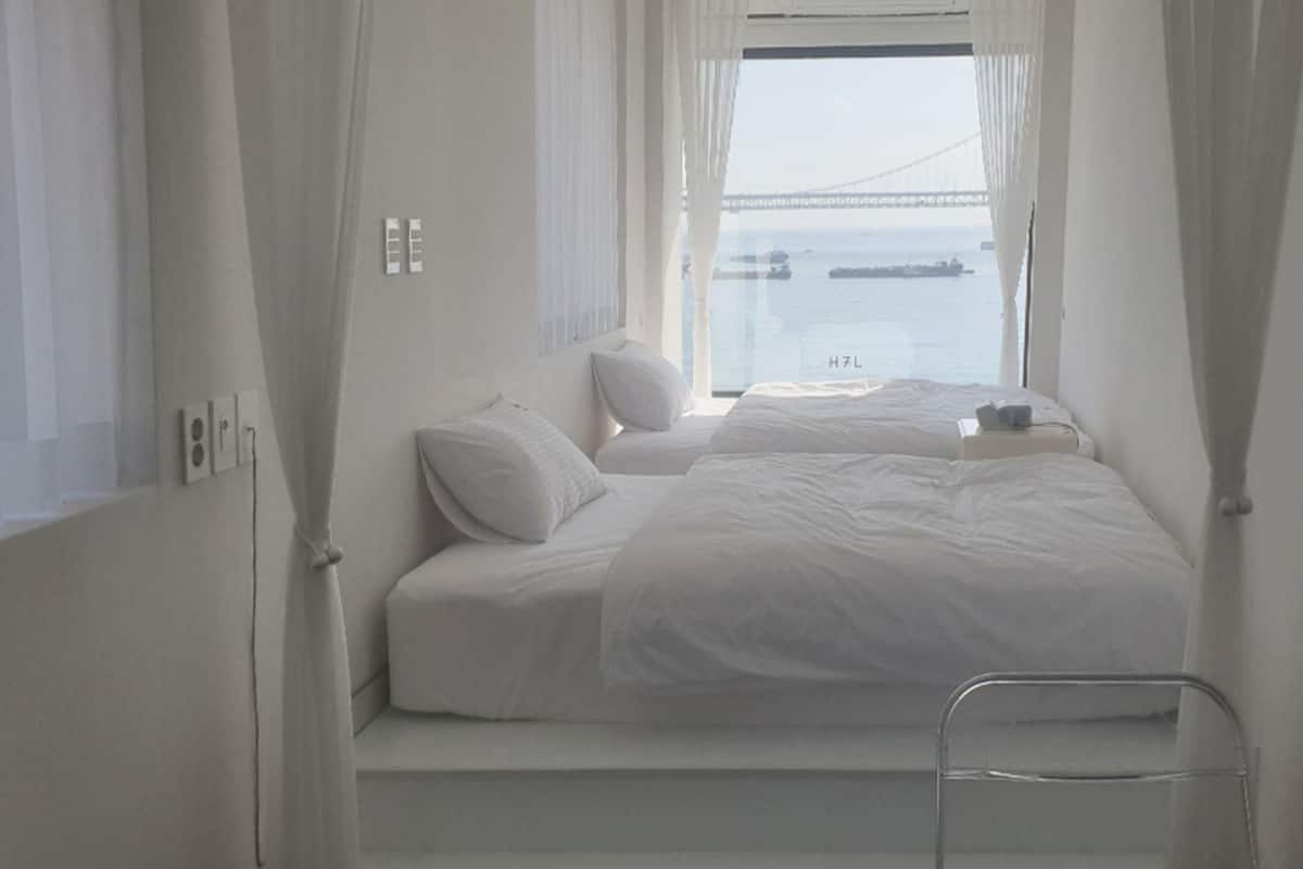 2 Persons Pent Room, Ocean View | Free WiFi, bed sheets