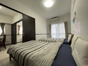 Departamento Deluxe, 1 habitación | Ropa de cama 