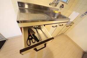 Apartment, 2 Bedrooms | Private kitchenette - EX Tenjinnomori Apartment 201 (Osaka)