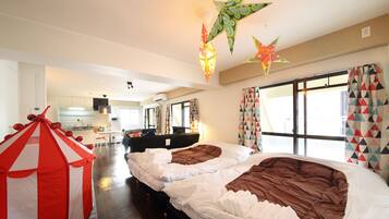 Apartment, 1 Bedroom | 1 bedroom, bed sheets