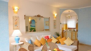 Villa, 2 Bedrooms, Non Smoking | Living area | Flat-screen TV - Villa Nereide (Carovigno)