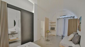 Apartamento, 1 habitación, no fumadores | Zona de estar | Una televisión de pantalla plana