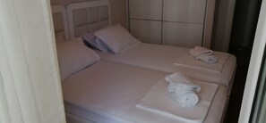 Familjelägenhet | 2 sovrum, skrivbord, strykjärn/strykbräda och gratis wi-fi