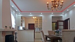 Villa | Living area | Flat-screen TV - Luxury Villa with swimming pool Panorama (Lapcici)