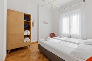 Departamento, 2 habitaciones, para no fumadores | 2 habitaciones, decoración personalizada y muebles diferentes 