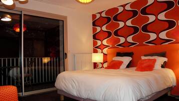 Design Room | Pillowtop beds, individually decorated, individually furnished