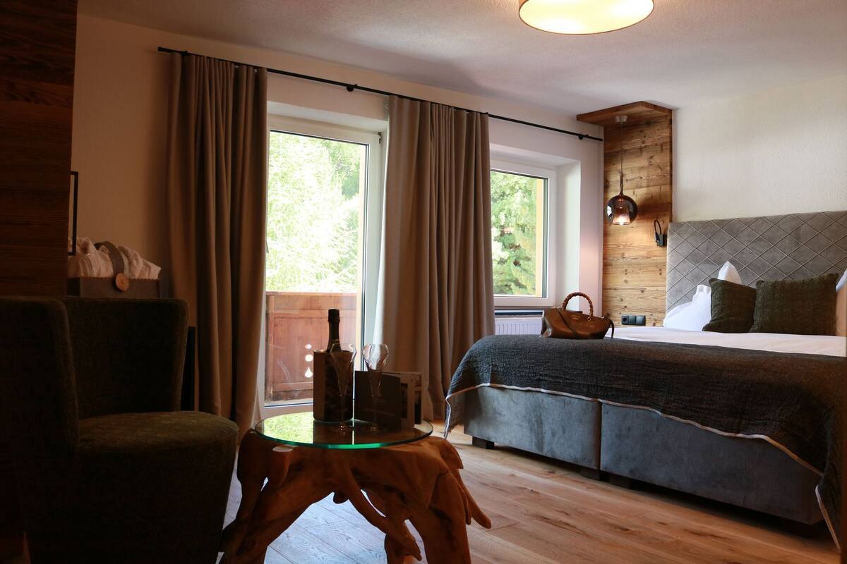 Double or Twin Room (Macun) | Living room