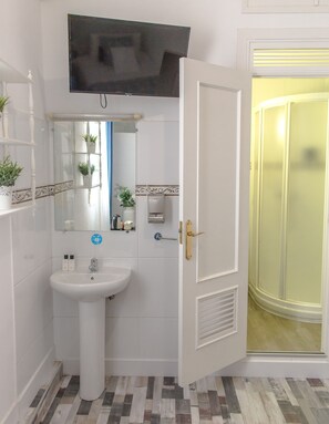 Singola Standard (INDIVIDUAL BAÑO PRIVADO) | Bagno | Doccia, asciugacapelli, asciugamani, sapone