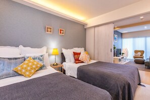 2 Schlafzimmer, Schreibtisch, Internetzugang, Bettwäsche